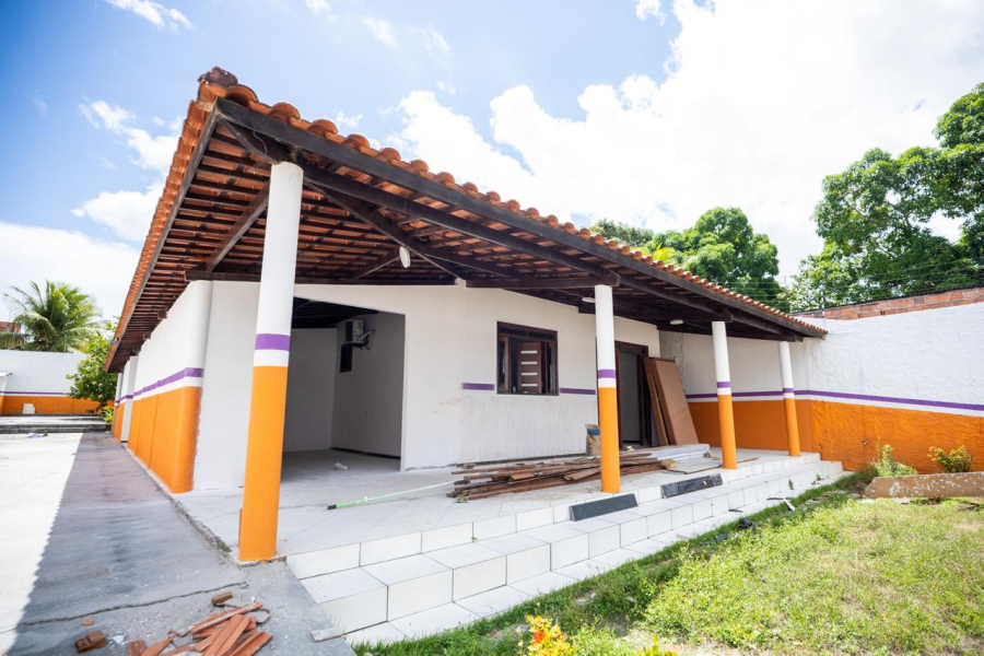 Obras do novo CRAS Jardim Limoeiro estão com 80% dos serviços concluídos