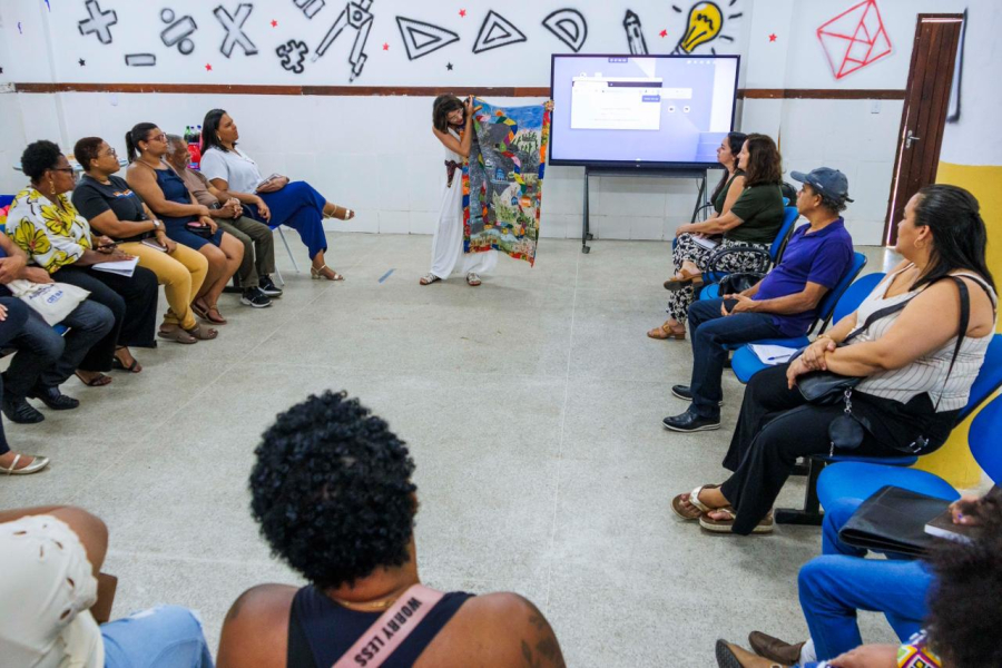 Formação fortalece agentes culturais de Mata de São João na elaboração de projetos