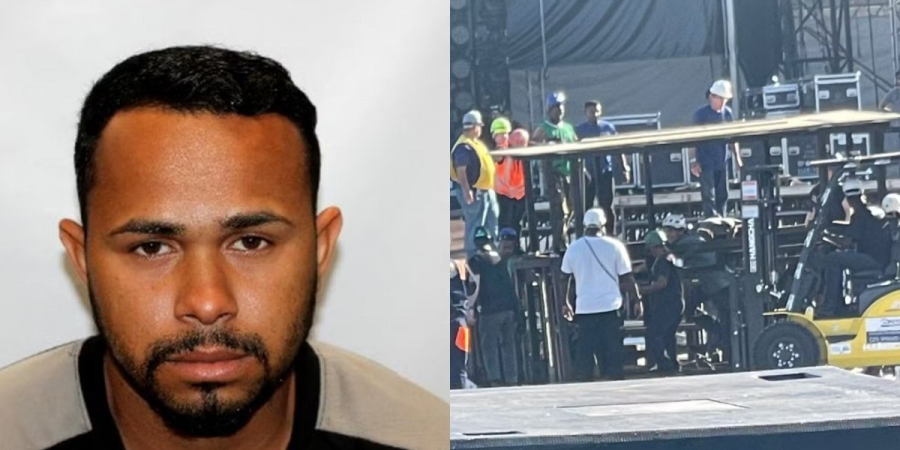 Trabalhador morre após acidente na montagem de palco para show de Shakira