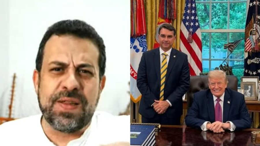“Foi um tiro no pé”, diz Boulos sobre visita de Flávio Bolsonaro a Trump