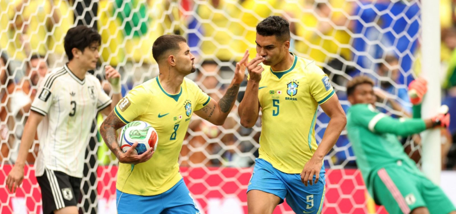 Nos acréscimos, Brasil vence o Japão de virada e avança para as oitavas de final