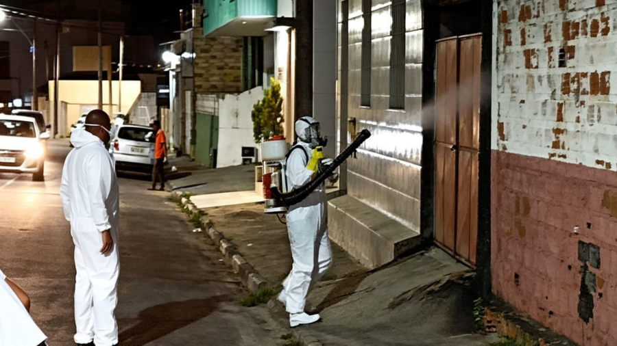 Mata de São João intensifica combate ao Aedes aegypti com reforço das ações de fumacê