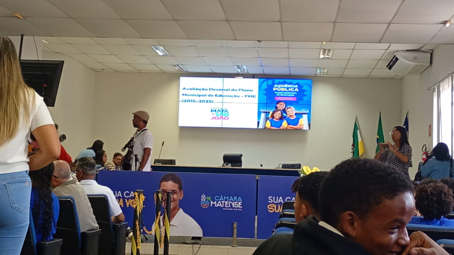 Audiência Pública avalia resultados do Plano Municipal de Educação em Mata de São João