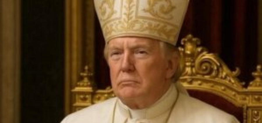 Representantes da Igreja Católica criticam imagem de Trump vestido de papa