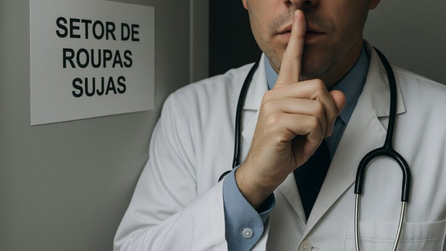 PLANTÃO DO SEXO: Orgia entre funcionários de hospital durante expediente vaza na web e vira caso de polícia