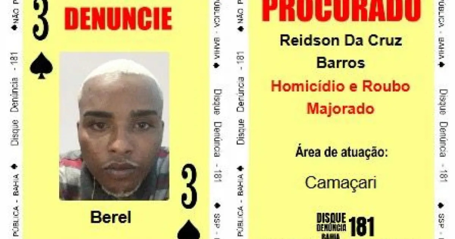 Preso em apartamento de luxo, aliado de facção criminosa vira carta do Baralho do Crime da SSP-BA