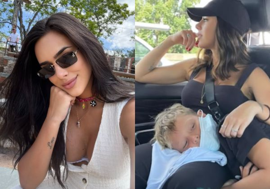 Bruna Biancardi homenageia filho de Neymar: ‘Obrigada por ter me acolhido’