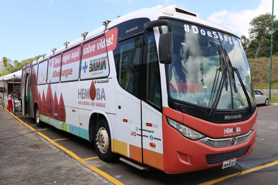 Centro Administrativo de Camaçari receberá Hemóvel para doação de sangue