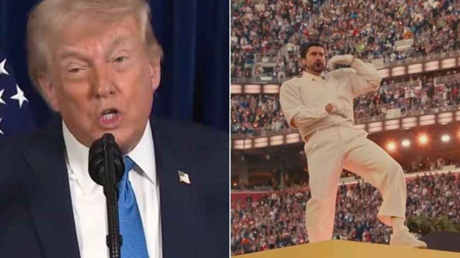 Trump detona show de Bad Bunny no Super Bowl: 'Absolutamente terrível'; assista