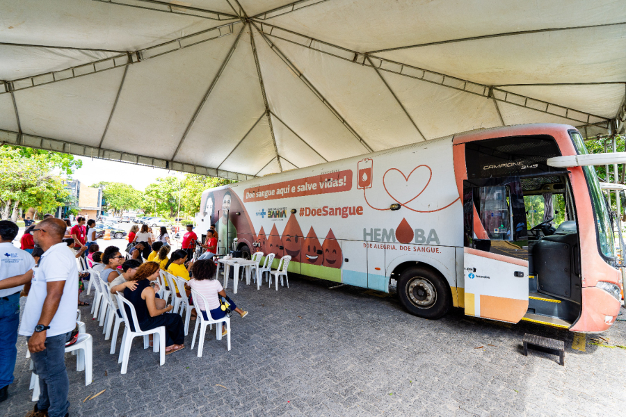 População comparece e reforça solidariedade em ação de doação de sangue no Hemóvel
