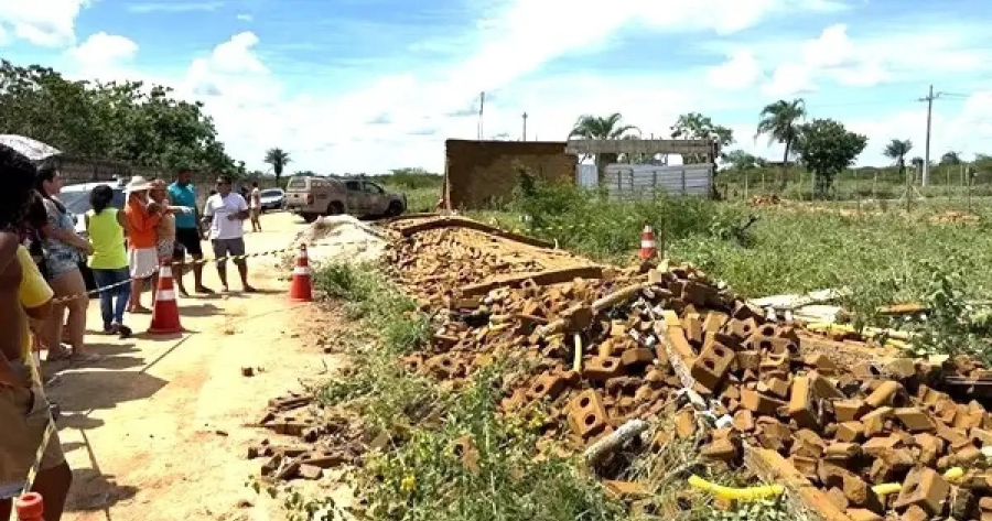 Mulher morre após desabamento de muro provocado por chuvas em Capim Grosso
