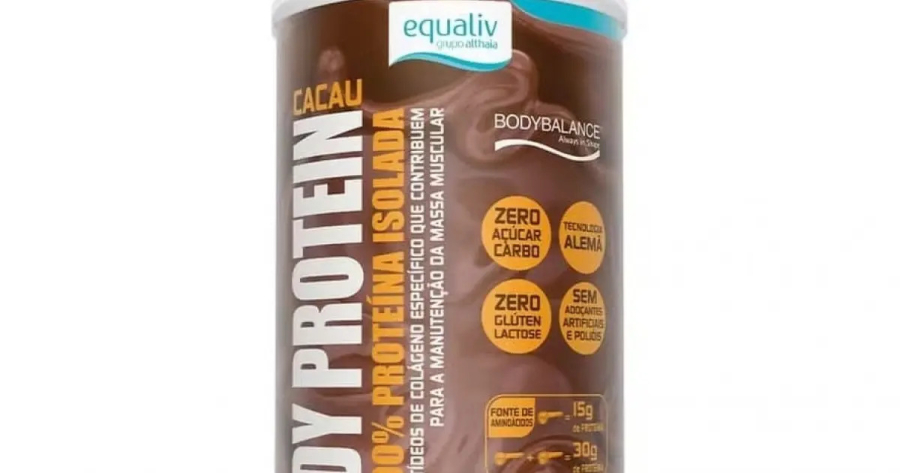 Suplemento alimentar Equaliv Body Protein Cacau tem comercialização proibida no Brasil
