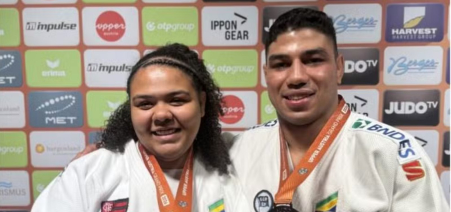 Brasil encerra Grand Prix de judô na Áustria com seis medalhas