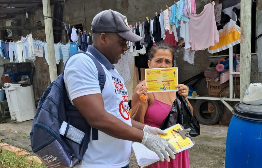 Ações de combate à dengue garantem mais de 37 mil vistorias em Mata de São João