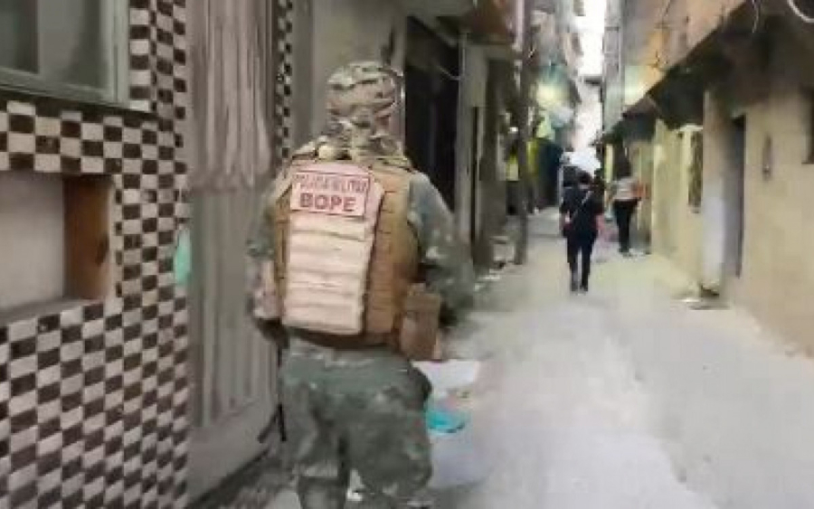 PM faz operação no Complexo da Maré