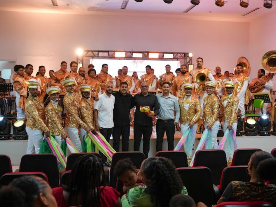 Concerto marca os 30 anos da Banda Marcial Nova Geração e emociona público