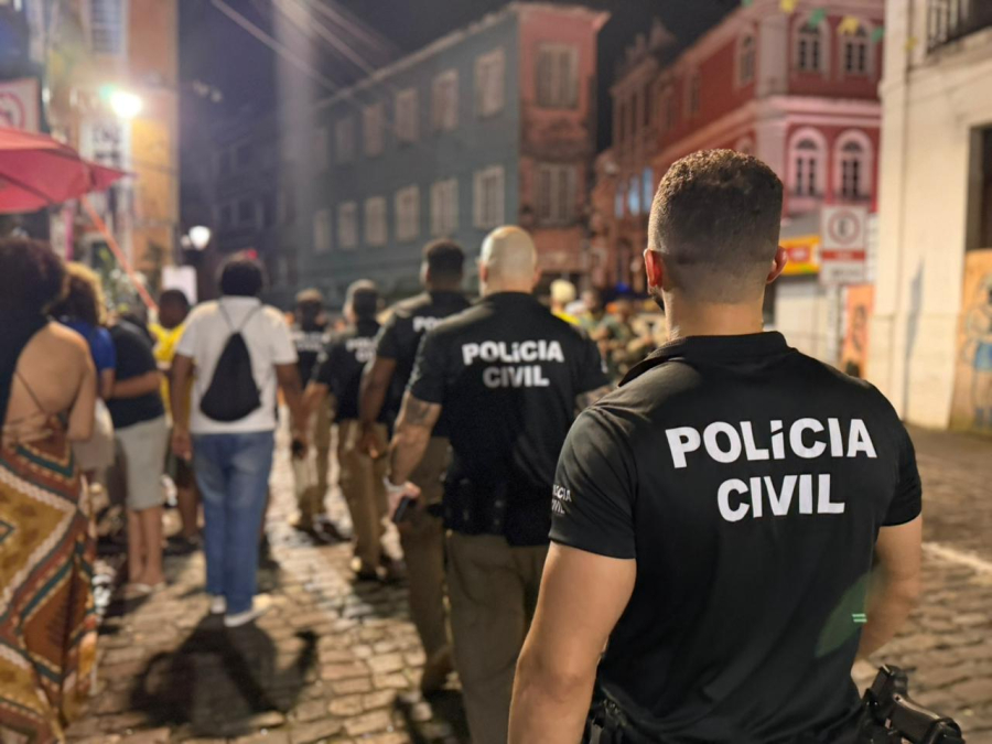 Polícia Civil intensifica ações de combate a furtos e roubos de celulares durante transmissão dos jogos da Copa do Mundo no Pelourinho