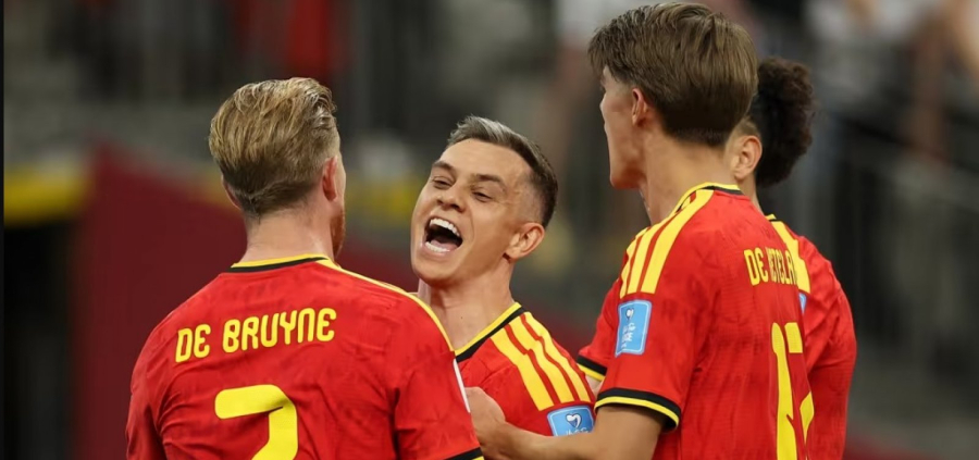 Bélgica goleia a Nova Zelândia e avança como lider do grupo G para o mata-mata
