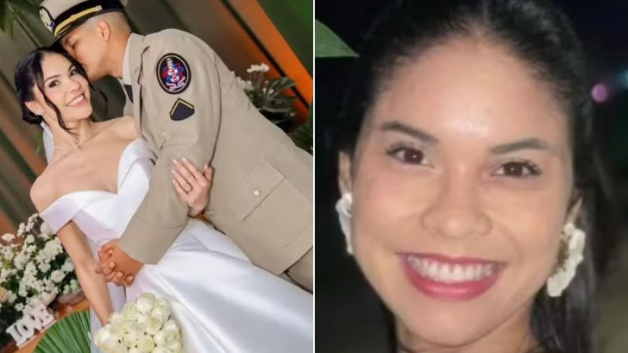 Esposa morre e PM fica gravemente ferido após acidente envolvendo carro e carreta na Bahia