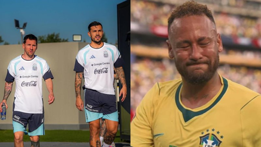 Destaque da Argentina lamenta eliminação de Neymar na Copa e dispara: “Não gostei da forma como saiu”