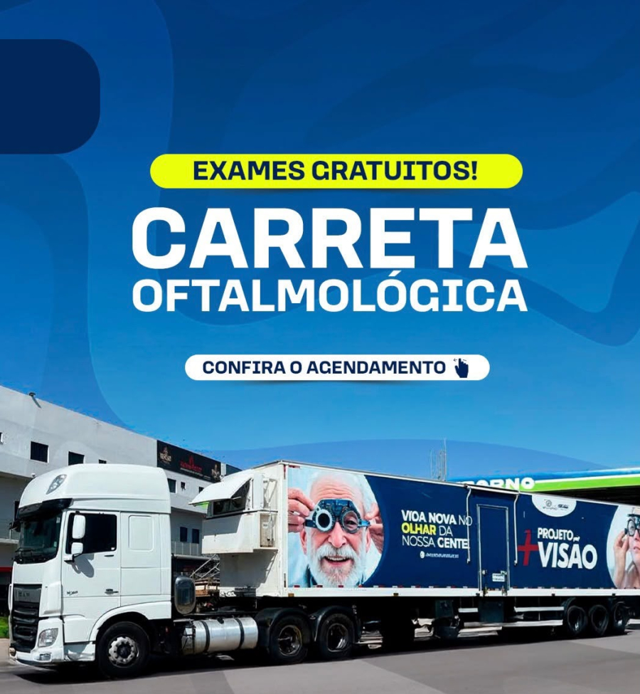 Carreta do Instituto Mais Visão chega a Mata de São João com atendimentos oftalmológicos gratuitos