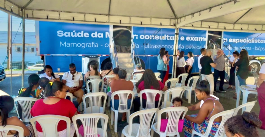 População de Itabuna (BA) é atendida por carreta de saúde da mulher do Ministério da Saúde; veja como funciona  