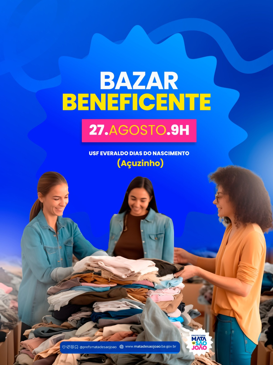 UBS Everaldo Dias Nascimento promove bazar beneficente com “dinheiro fictício” no Açuzinho