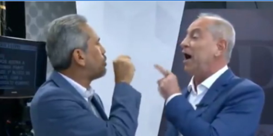 Ciro Gomes e Elmano de Freitas trocam acusações em debate ao governo do Ceará: 'Baixa o dedinho'