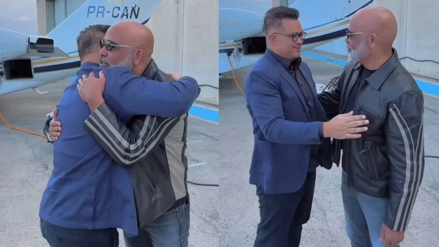 Horas antes de helicóptero com Rick sumir, Bruno Avelar mostrou decolagem e fez recado ao filho