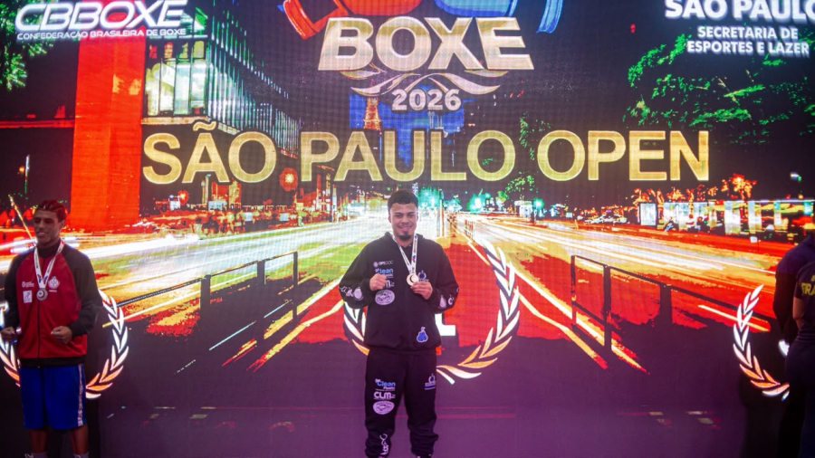 Atleta matense e beneficiário do Bolsa Atleta conquista título nacional de boxe