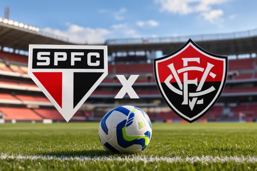 São Paulo x Vitória: onde assistir, como chegam e escalações