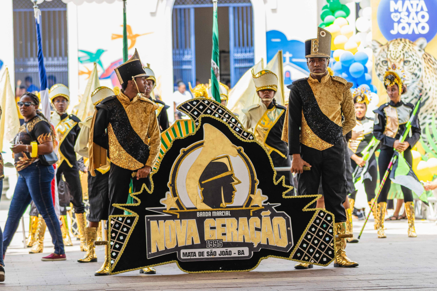 Mata de São João recebe 27ª edição do CIFAMAT em celebração aos 30 anos da Banda Marcial Nova Geração