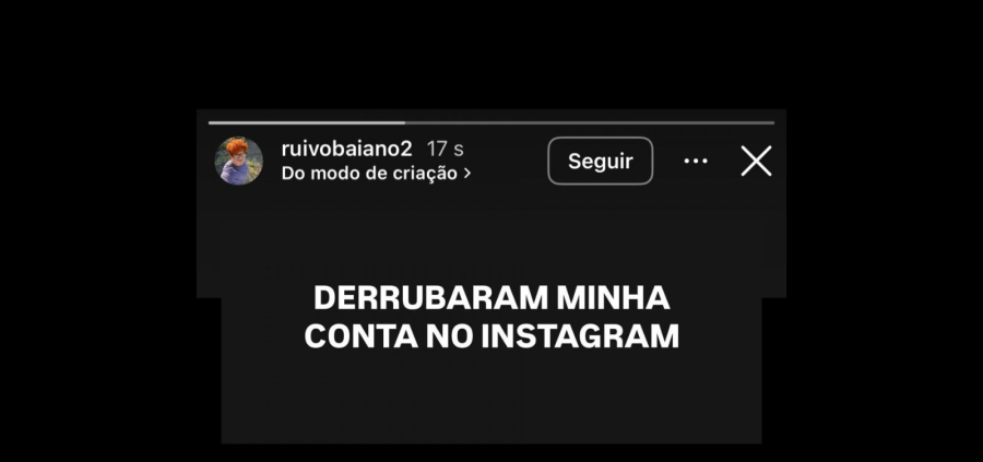 Influenciador Ruivo Baiano tem perfil suspenso pela Meta após criticar Nikolas Ferreira