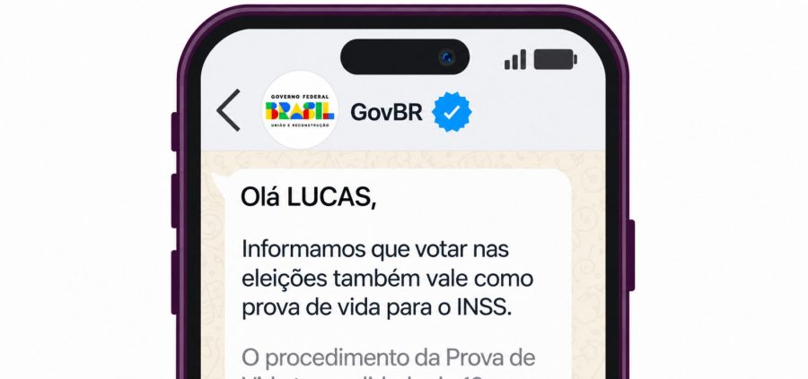 Governo Lula envia mensagem para incentivar idosos a votarem por prova de vida