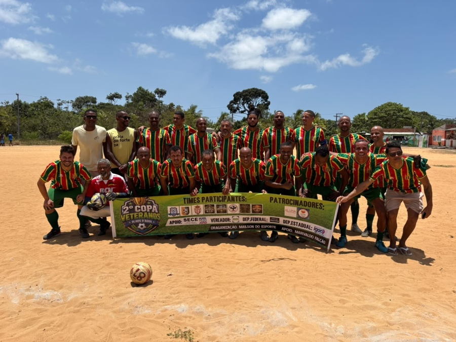 Copa de Veteranos de Olhos d’Água tem empate e vitória do Master Praia do Forte pelo Grupo B